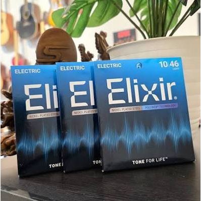 Senar Gitar Elektrik Elixir Polyweb Nanoweb ORIGINAL 0,9 dan 0,10 / Electric String Elixir Original