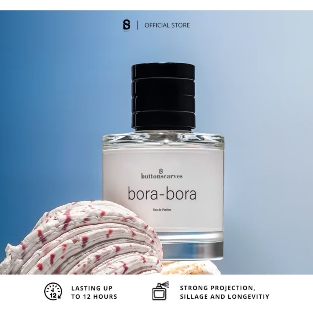 Buttonscarves Parfum Edp Bora bora Bilbao - 85ml