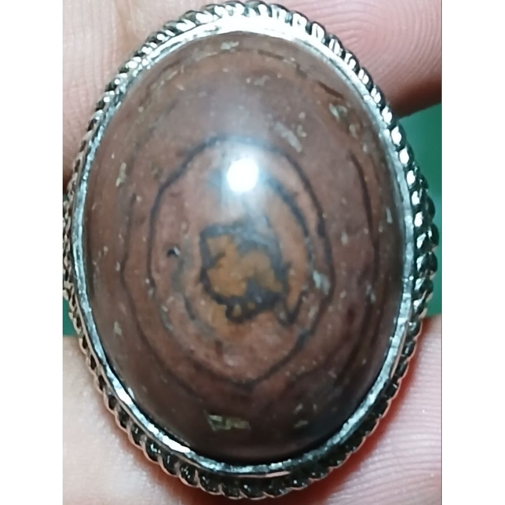 batu akik badar besi motif puser bumi