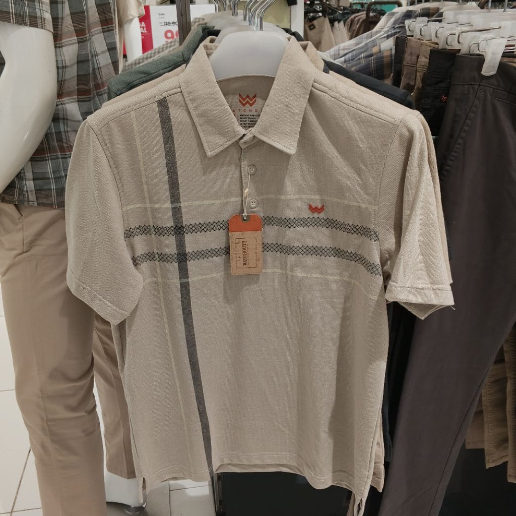 WATCHOUT KAOS POLO PRIA KHARISMA ORIGINAL