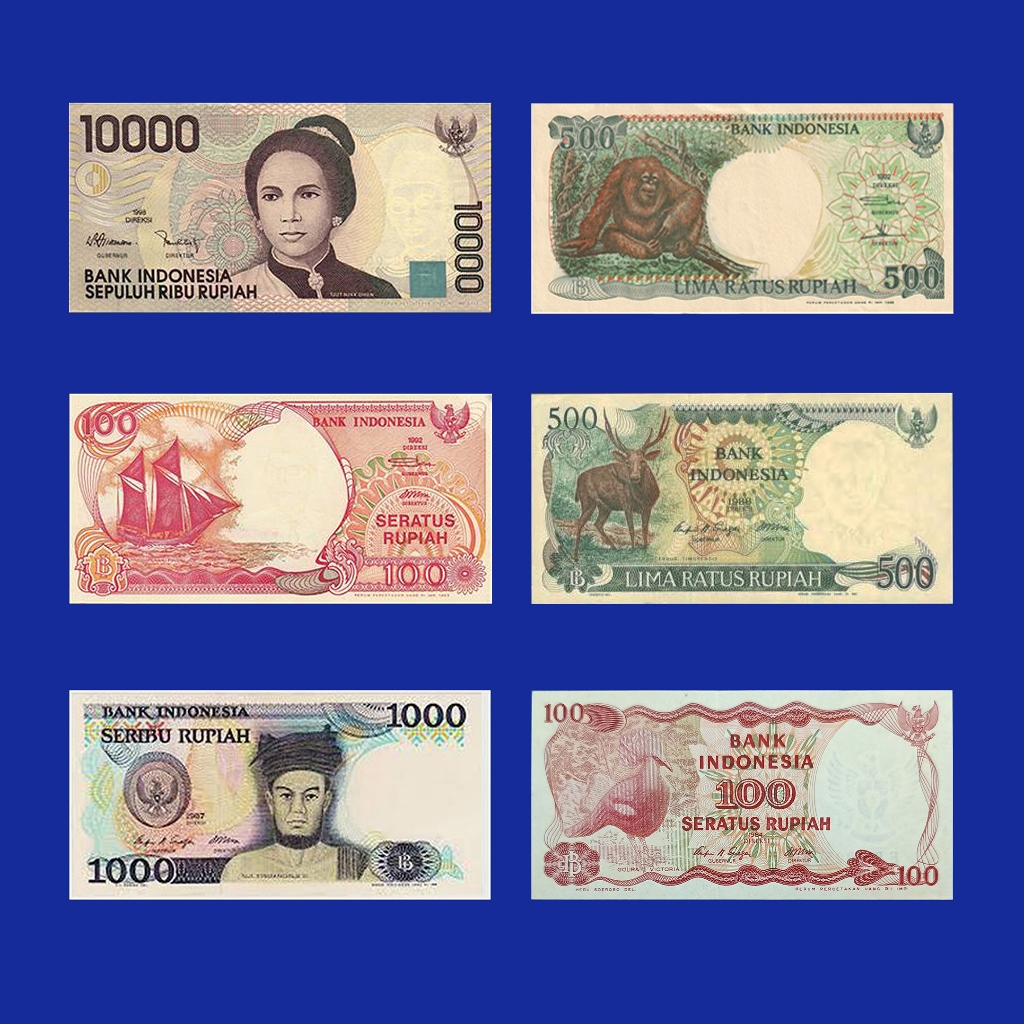 Satu Set Uang Jaman Dulu