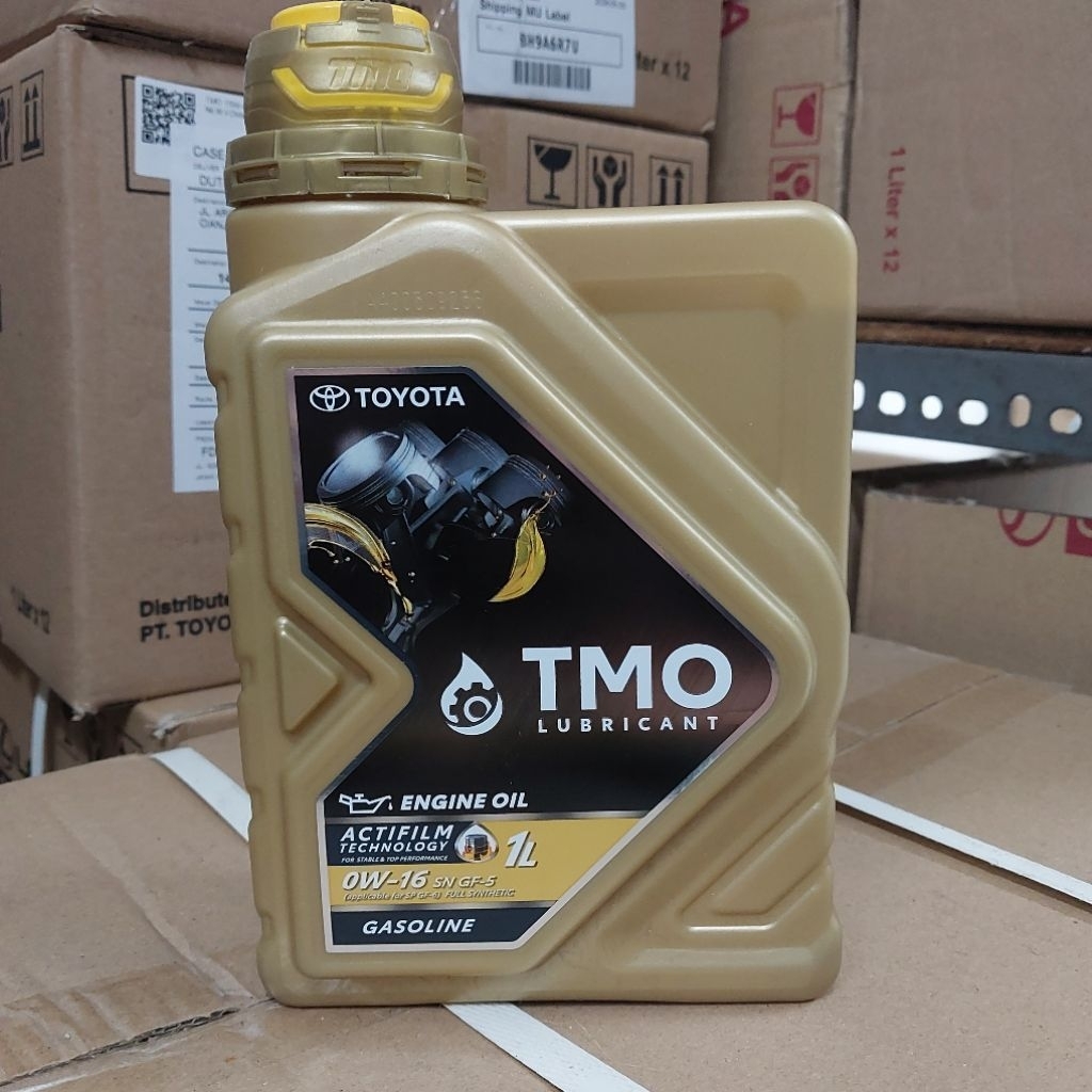 toyota genuine  Oli Full Synthetic tmo 0w16 - Perlindungan Maksimal, Konsumsi BBM Rendah