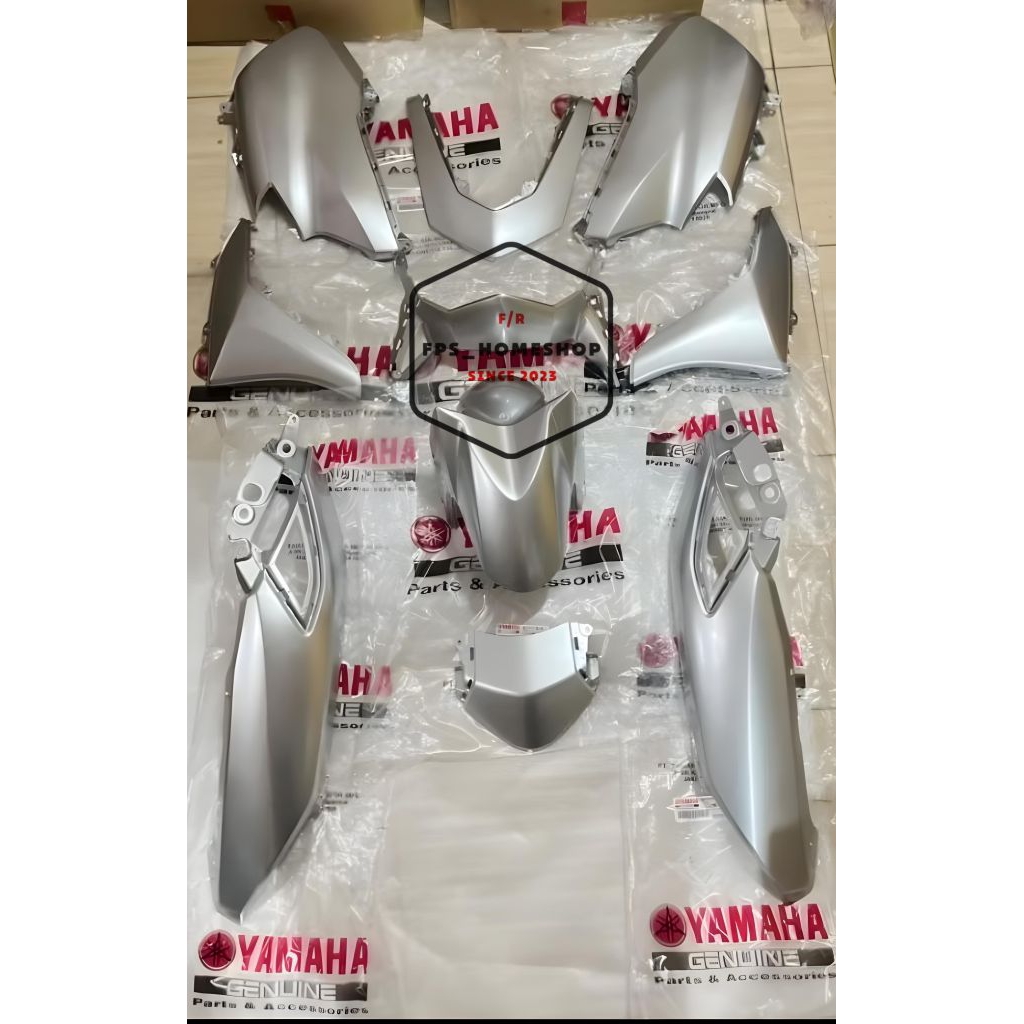 Fullset Body Halus Yamaha All New Nmax Silver Original