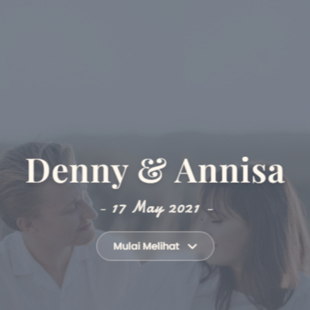 template thre undangan digital versi web