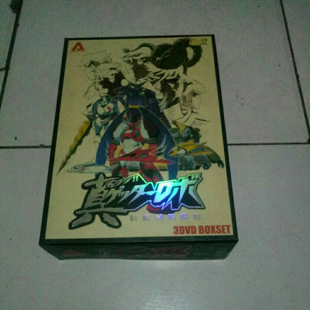 kaset DVD anime shin Getter : armageddon