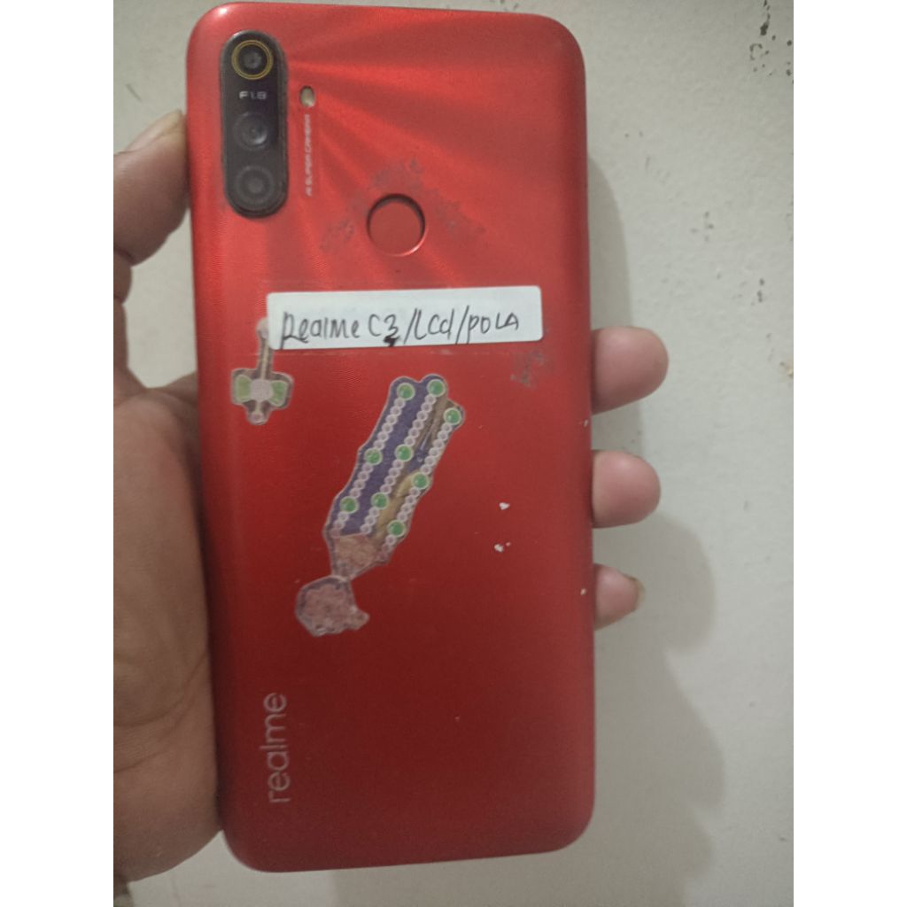realme c3 minus lcd
