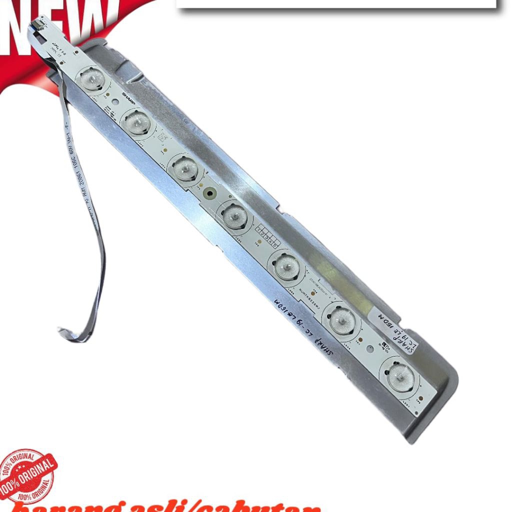 LAMPU BACKLIGHT NORMAL ASLI TV LED SHARP LC19LE150M OKE