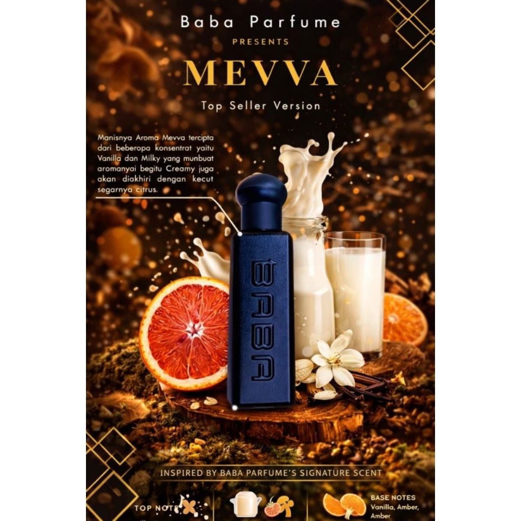 Baba parfum meva Top seller parfum pilihan terbaik baba parfume Indonesia
