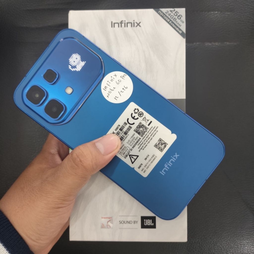 Infinix Note 60 Pro 12/256 GB Second Fullset Original