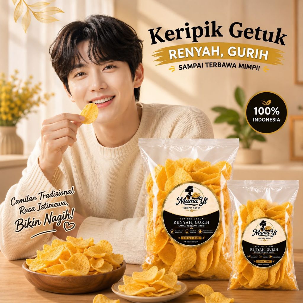 Keripik Getuk 500gram Kripik Gethuk Singkong