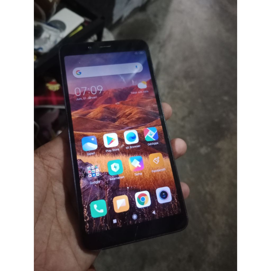 hp redmi 6a minus retak 1 garis ga ngaru oriyan joss muluss