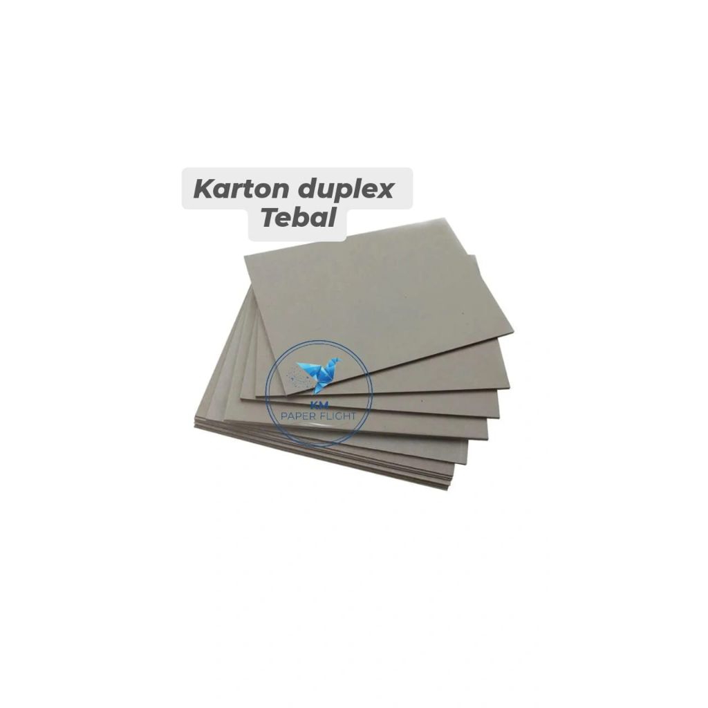 kertas duplex ukuran 65x39 tebal 400gsm karton duplex