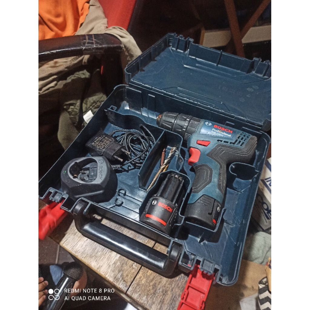 second BOR CORDLESS BOSCH GSB120-LI