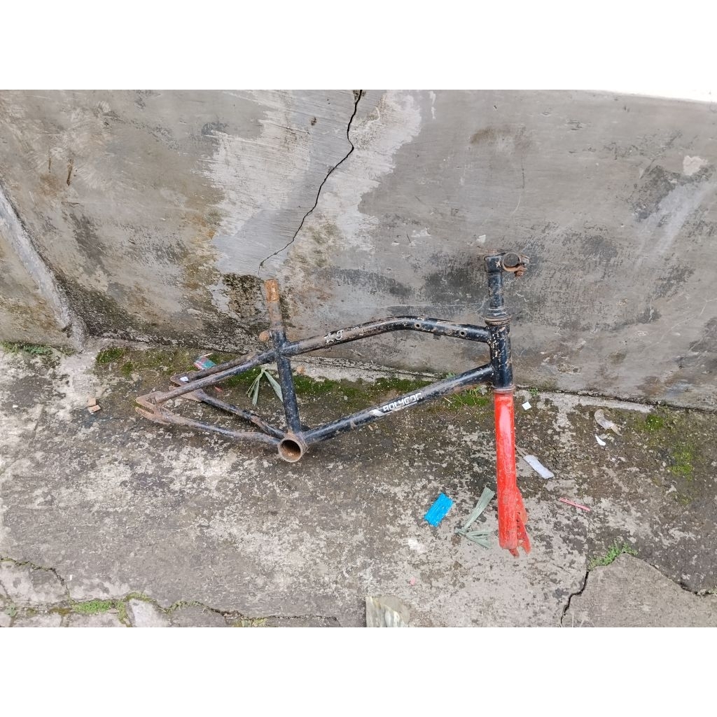 Frame fork sepeda BMX WIMCYCLE METALIZER ban 16" AGGRESSOR WIM CYCLE