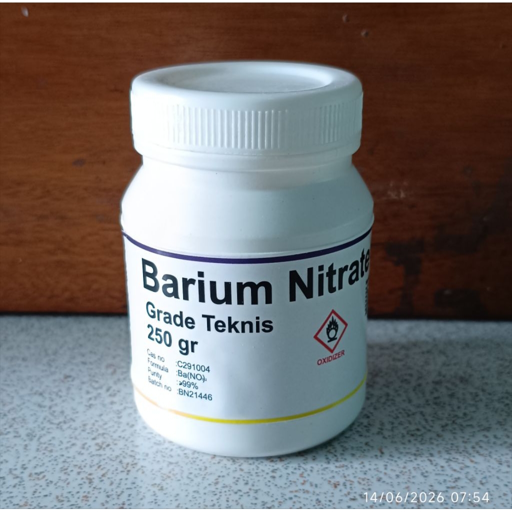 Barium Nitrate Grade Teknis 250gr