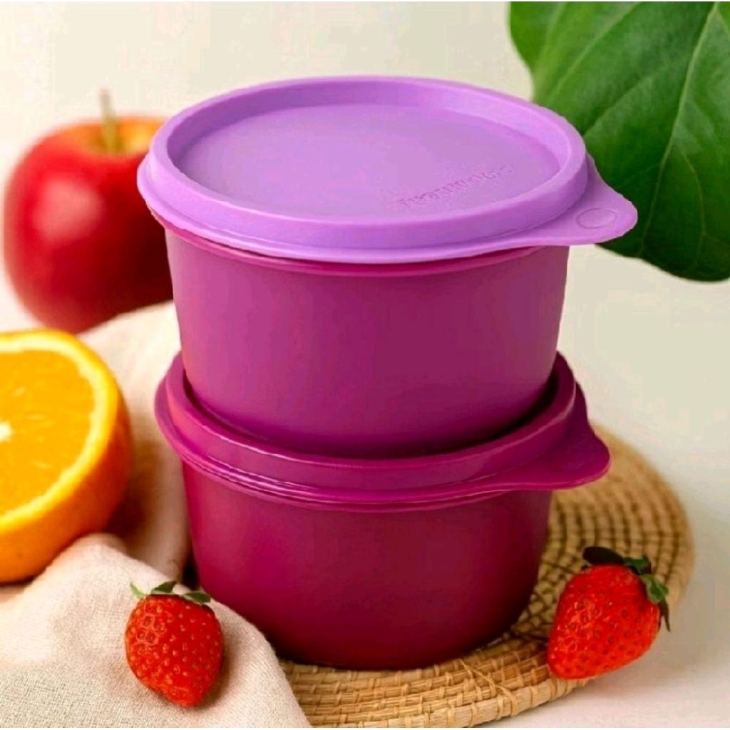 bowl mpasi tupperware 450ml / bowl sup / bowl lauk sayur dll tutup kedap