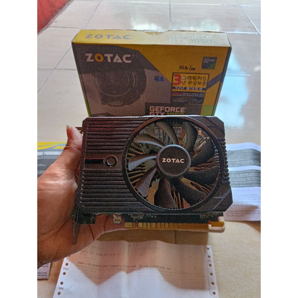 Zotac VGA Nvidia GeForce GTX 1050 TI