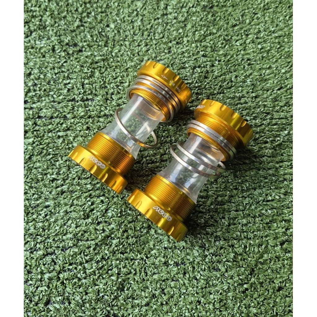 Bottom Bracket BB Sepeda NECO HT2/Hollowtech2 Rasa Ceramic Bearing Gold Original New