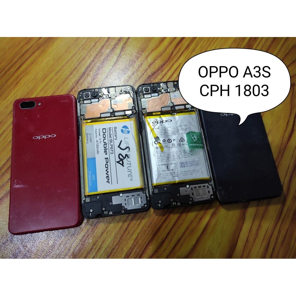 2 unit oppo a3s cph a803 mati total perawan