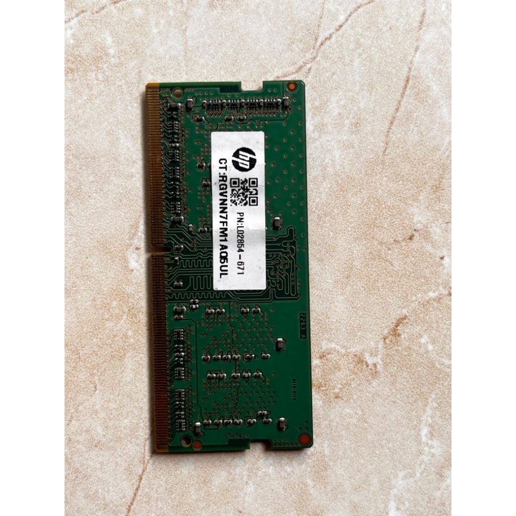 ram laptop DDR 4 HP 4GB