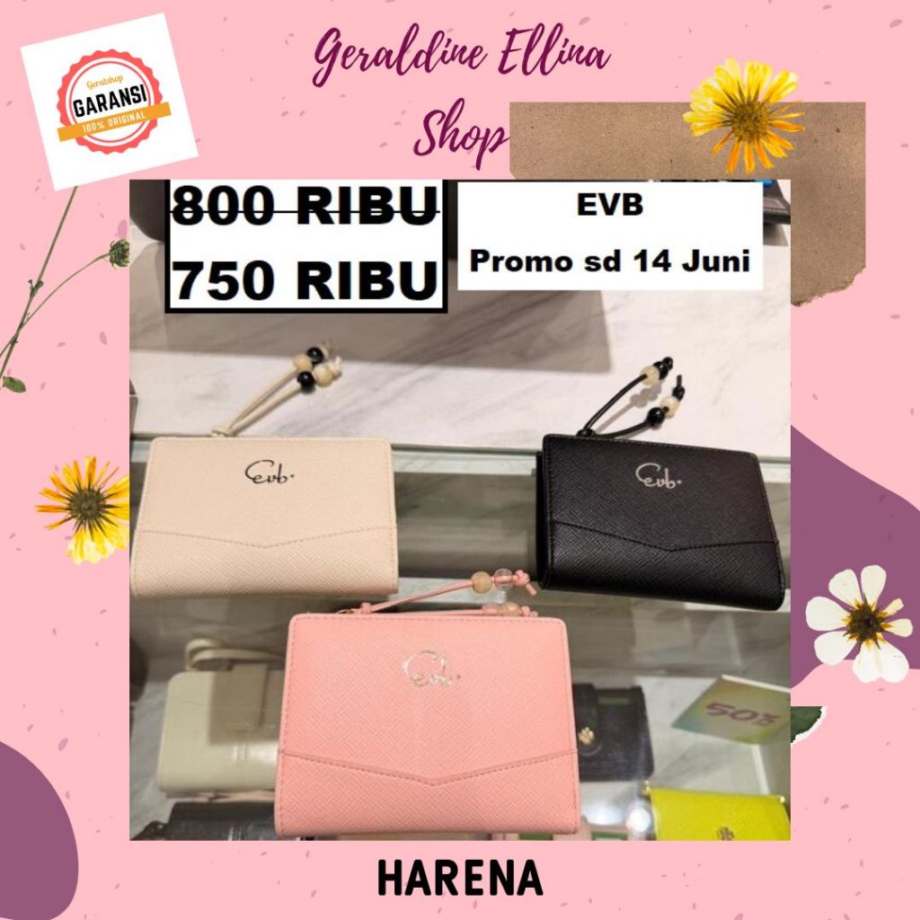 Dompet Evb wanita sale original store seri MINZY