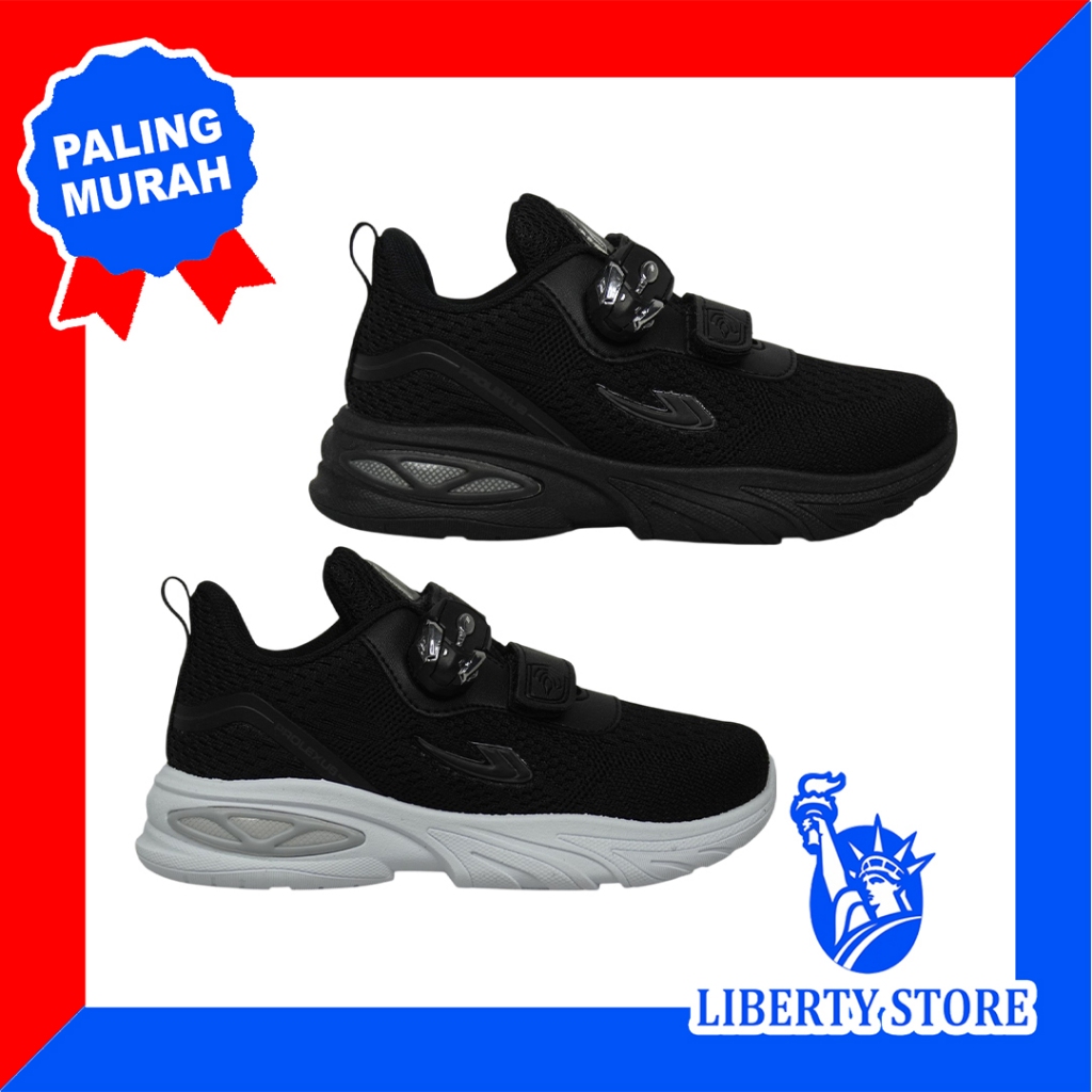 NEW ERA Sepatu Sekolah Sneakers Anak VELCRO  MALVIN 01 size 31 - 37