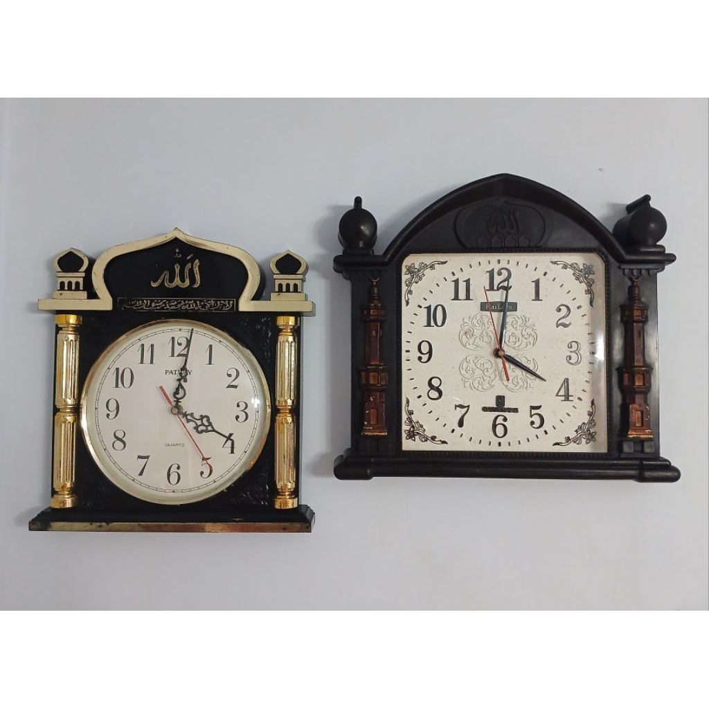Jam dinding/Jam MASJID jadul vintage