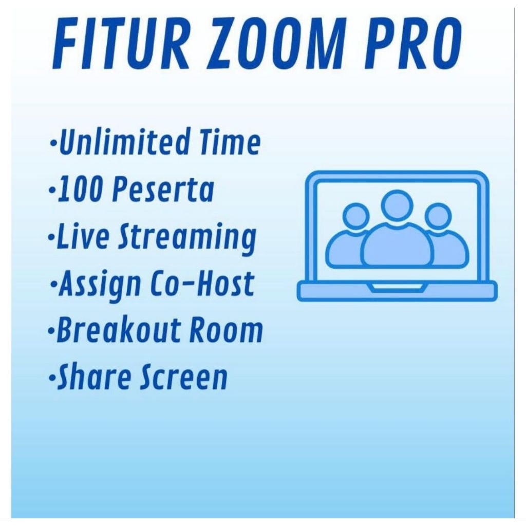 ZO0M PR0 Unlimited 3 Bulan Unlimited Meeting 100% Anti Disable