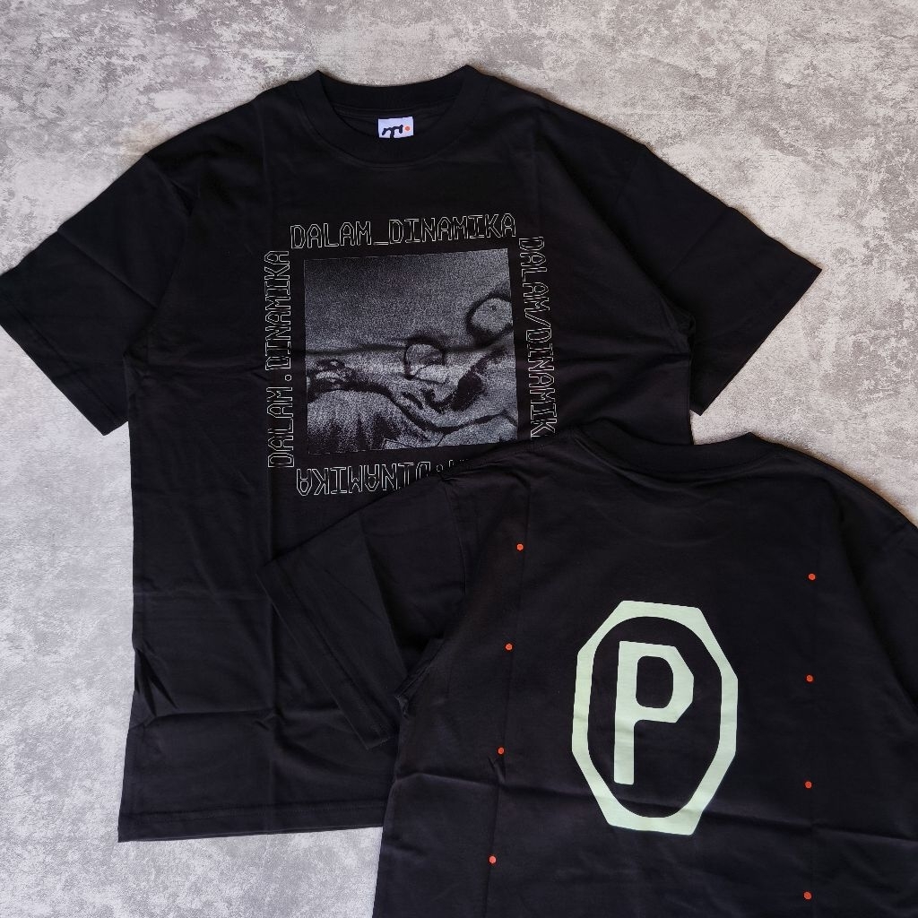Perunggu Dalam Dinamika Cover Black Tshirt | Not Perunggu Memorandum | Perunggu Merch