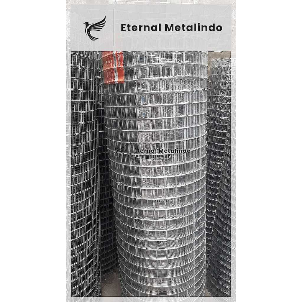Wiremesh Roll 20x20 x 2.1mm x 1m x 30m / Ram Kawat Loket Galvanis 2x2 POWERMESH 2 X 2