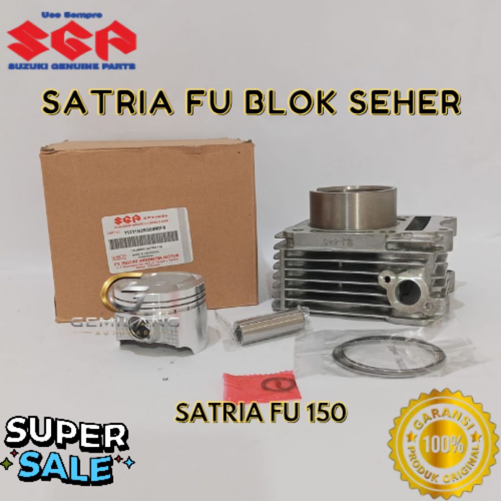 BLOK SEHER KODE SATRIA FU, BLOK SEHER SATRIA FU 150