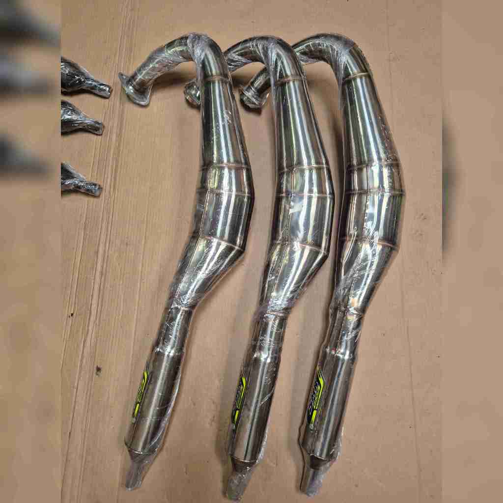 Knalpot RX King SMR 3V3 Full Garapan Stenlis Leher Plepet
