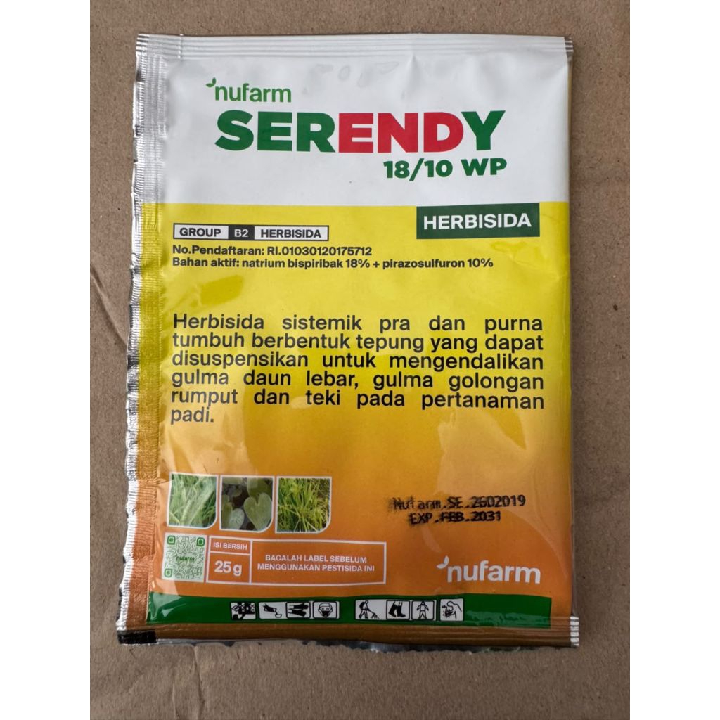 Serendy herbisida padi