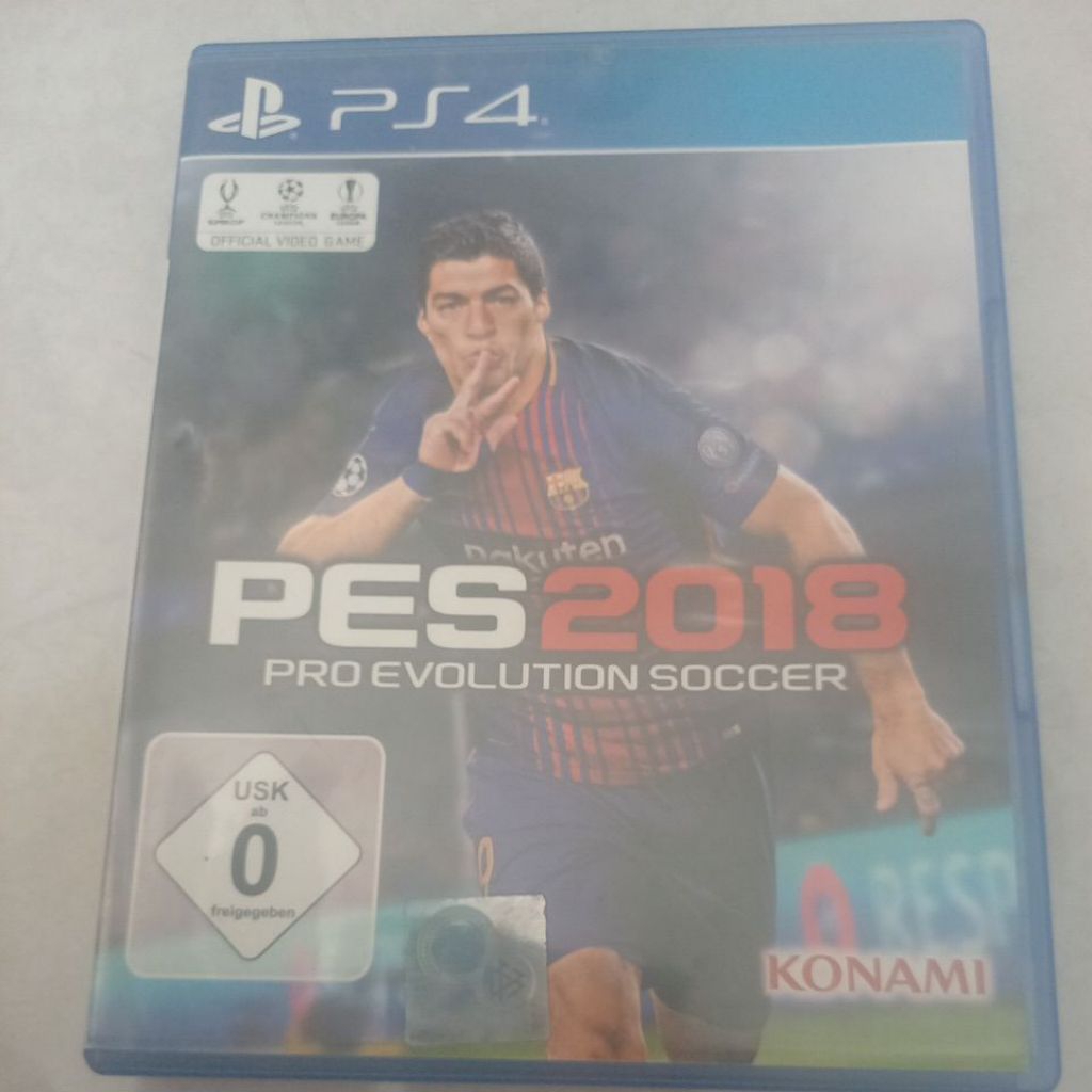 BD PS4 PES 2018