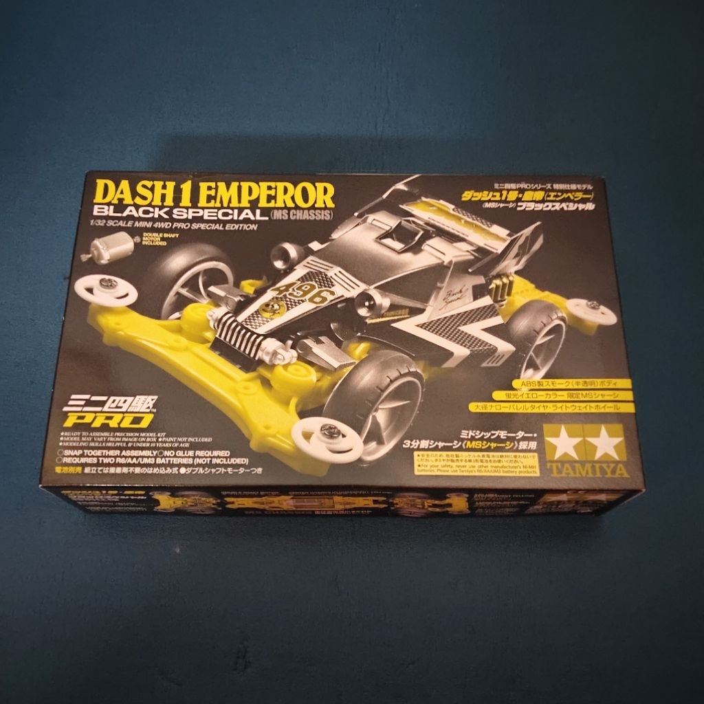 dash 1 emperor black spesial (tanpa mobilnya)