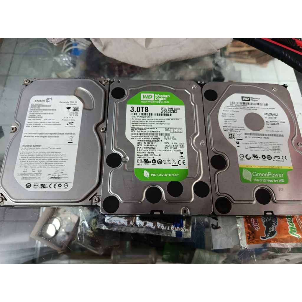 HDD Harddisk 3.5" Internal PC Rusak