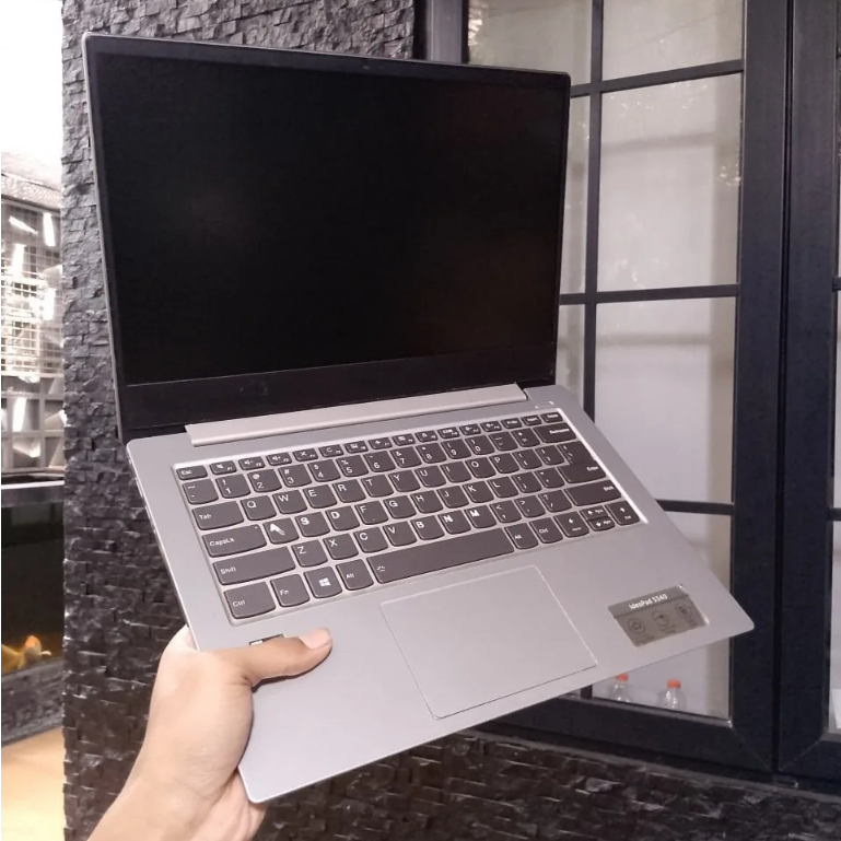 Laptop Lenovo S340 AMD Ryzen 5 3500U Ram 4Gb Ssd 256Gb Normal Siap Pakai