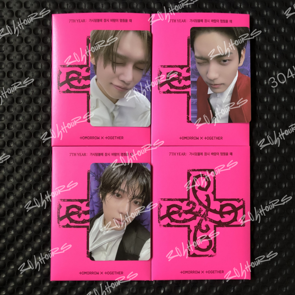 Ready Stock | [Official | Fullset Unsealed + Lucky Draw Pop Up] Album TXT 7Th Year: A Moment Of Stil