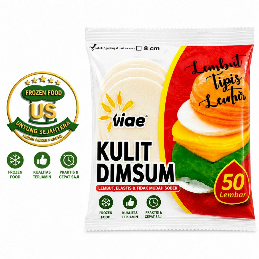 Kulit dimsum 8cm dim sum kulit 8cm isi 50 dimsum kulit ikiae kulit dimsum ikiae isi 50 lembar Kulit 