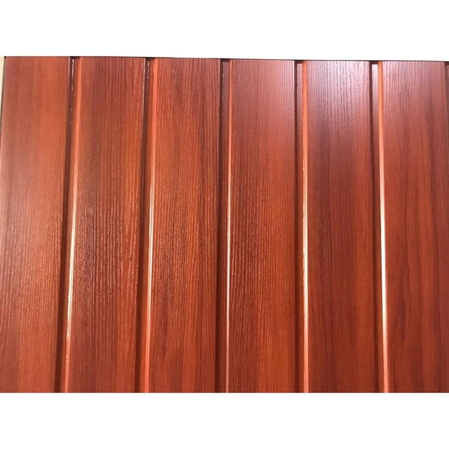 shunda plafon pvc serat kayu merah doff PL 3077-4