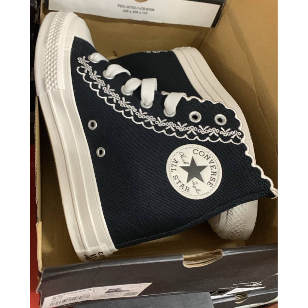 converse wedge bordir original