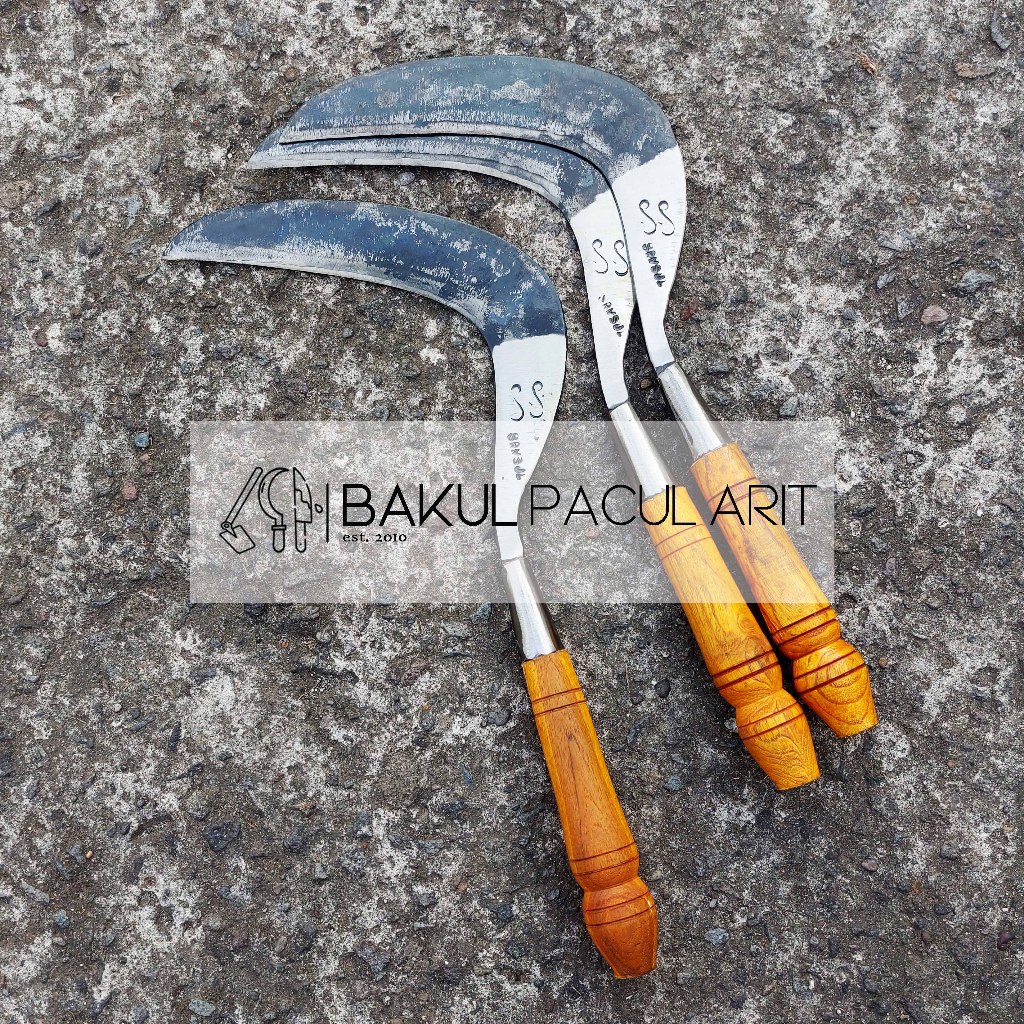 Arit Ramban Cap Pancing Baja Isen | Sabit Pangkas Ranting Baja Tembus