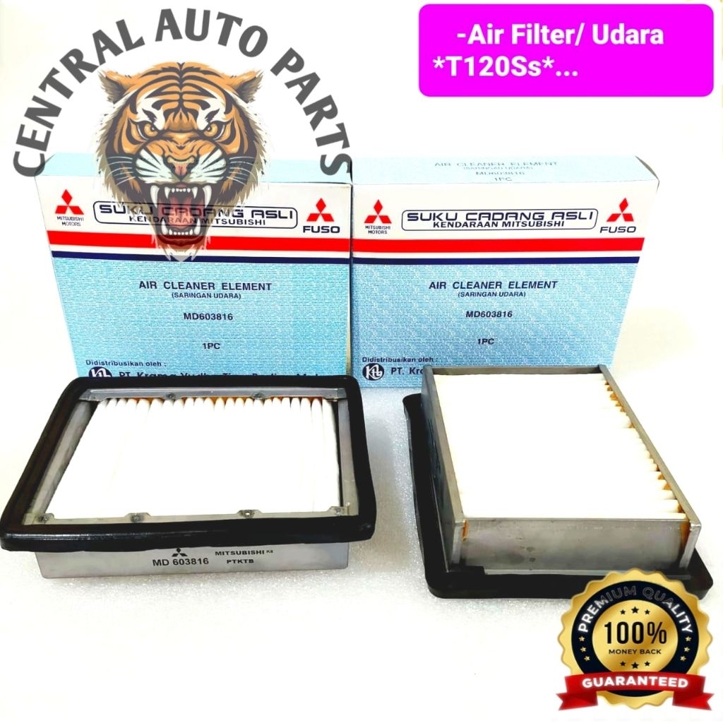 AIR FILTER / FILTER UDARA / SARINGAN UDARA MITSUBISHI T120SS / T120SS INJEKSI ORIGINAL