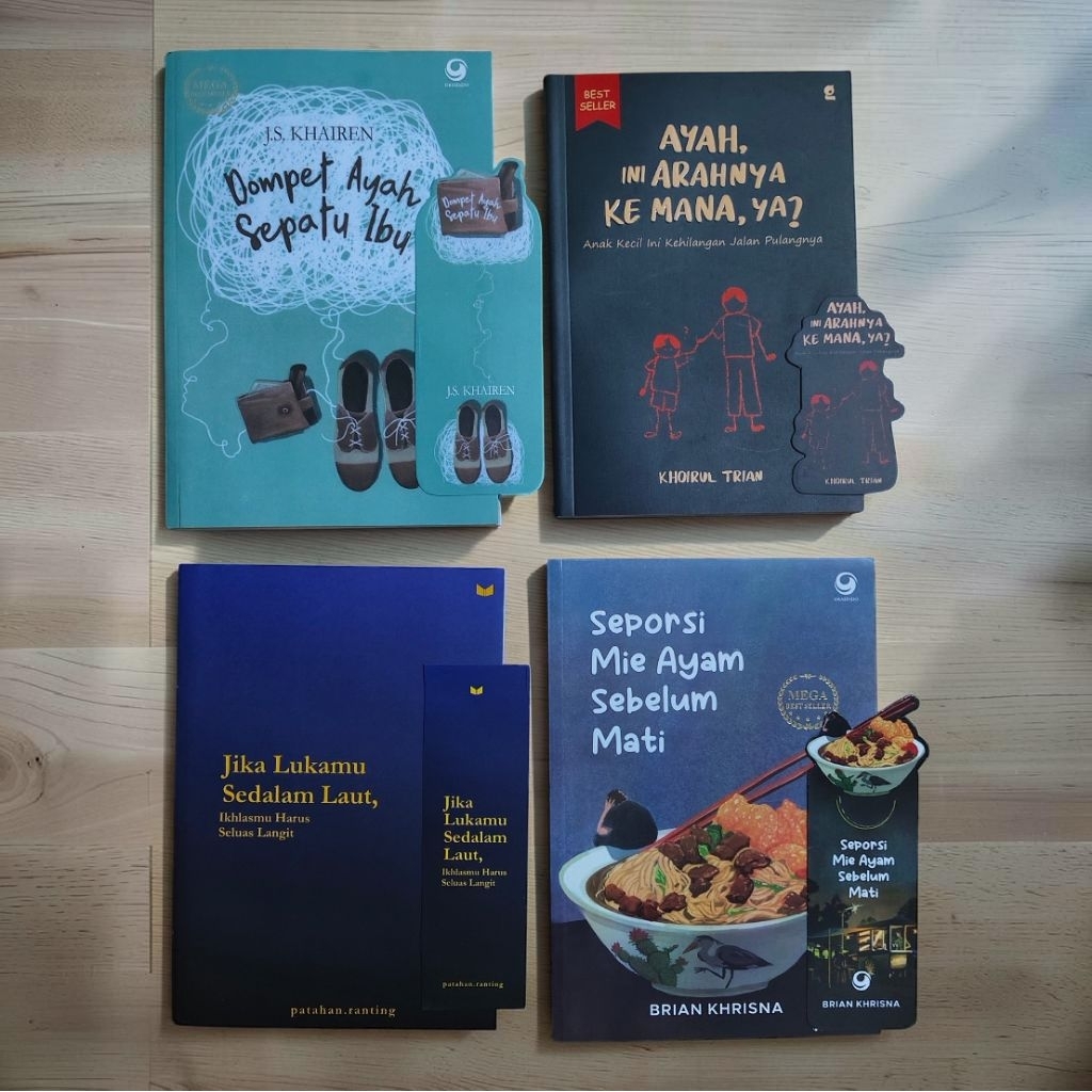 OBRAL BUKU NOVEL / REMAJA / BARU