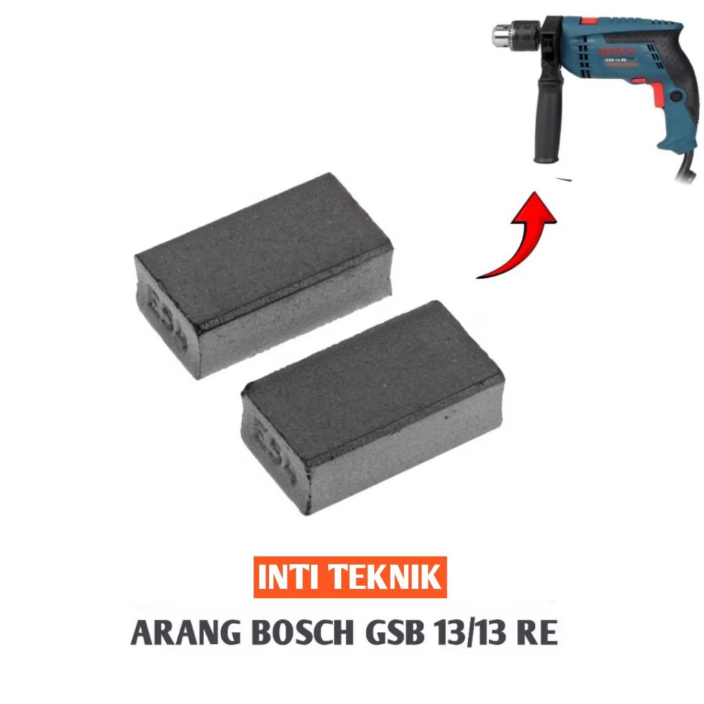 Arang untuk Bosch GSB 13/13RE mesin bor drill 13mm arang original part