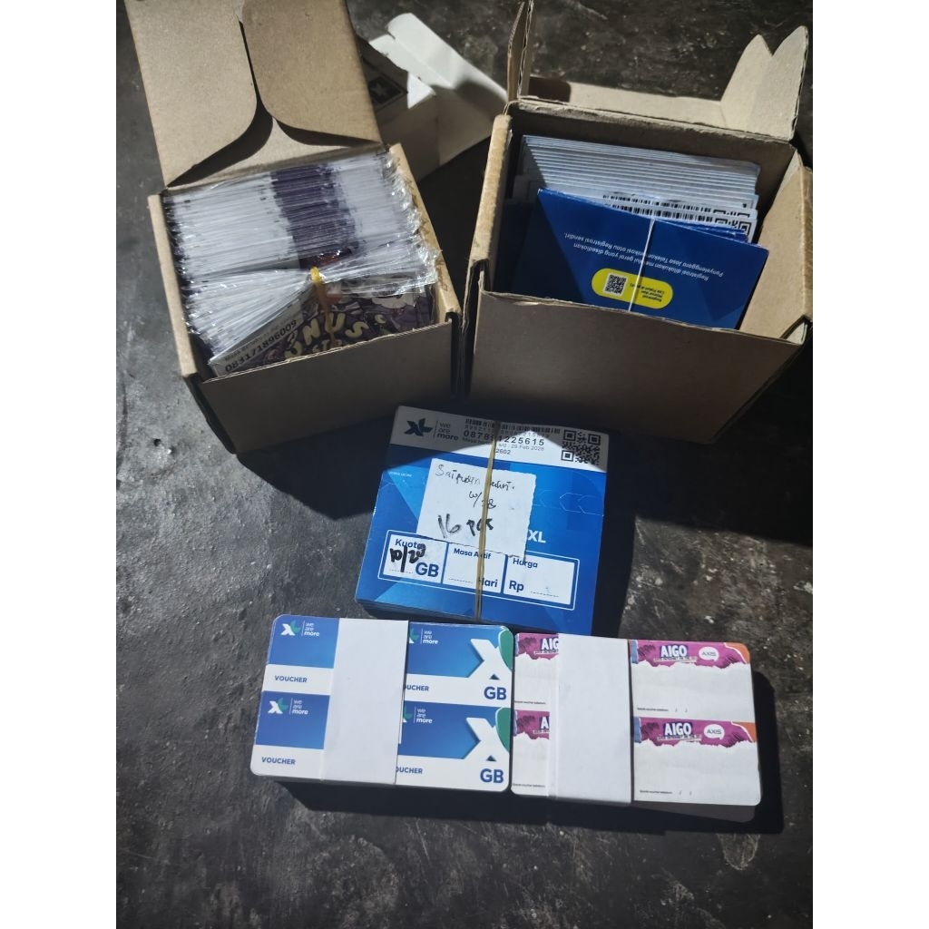Kartu perdana XL + paket data 100GB