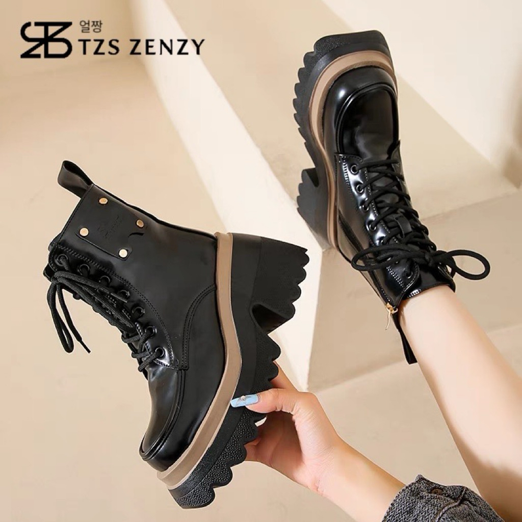 Preloved TZS Zenzy Alexandra Boots- Sepatu Boot Wanita - Sepatu Boot Fashion - Sepatu Boots Wanita