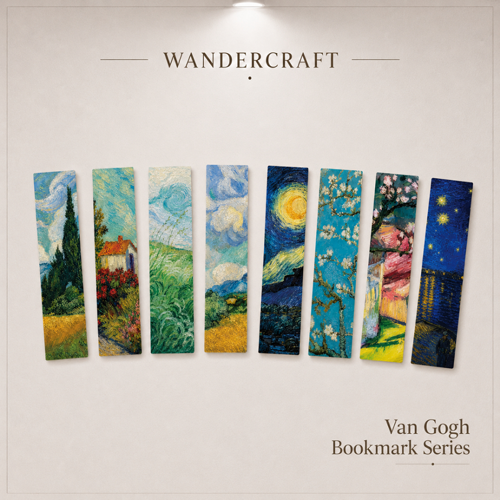 Van Gogh Bookmark Aesthetic | Pembatas Buku Lukisan Van Gogh
