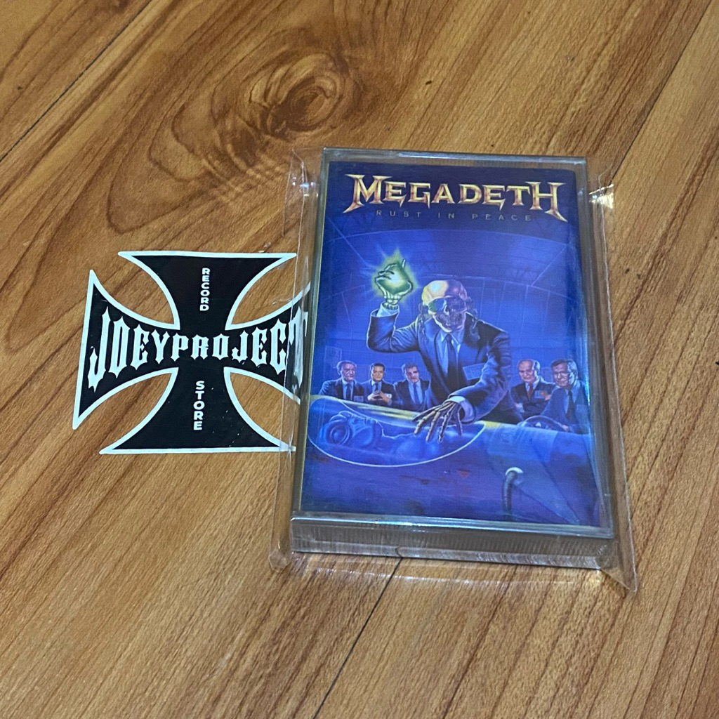 kaset megadeth - rust in peace