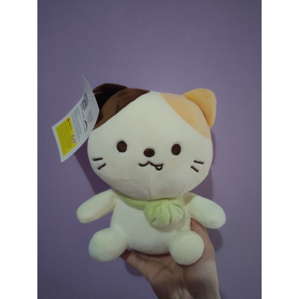 Boneka kucing ohsome/boneka kucing lucu funifun/boneka funifun ohsome/boneka capit ohsome/kado anak 